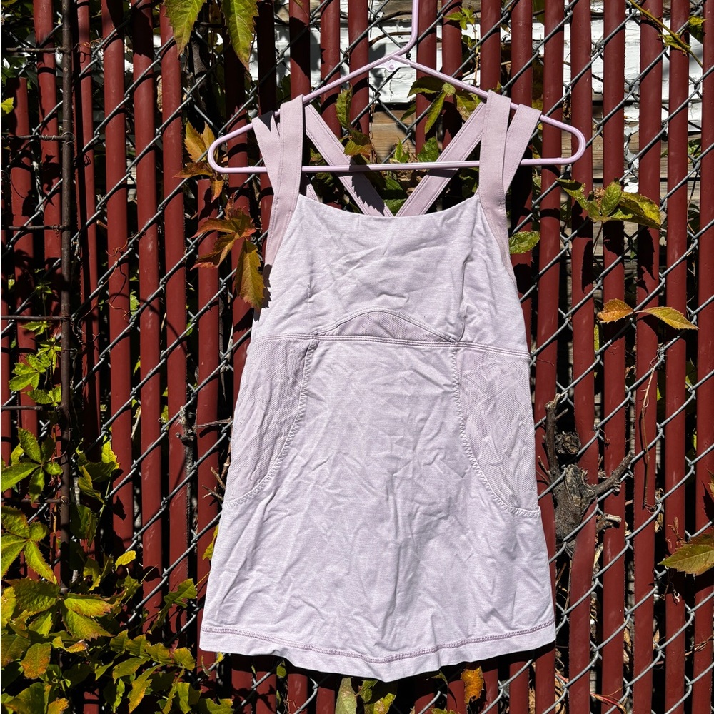 Light Purple Sleeveless Lululemon Top